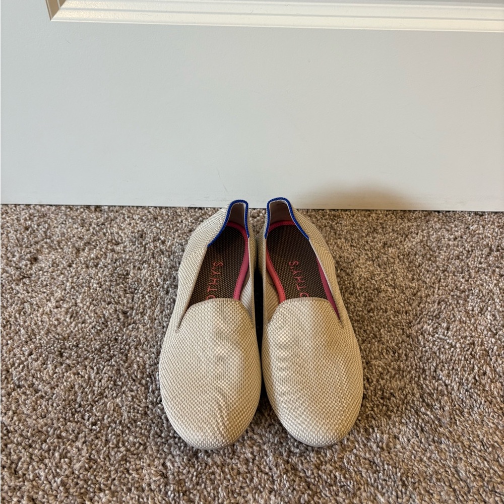 Rothy's Linen Double Stitch Loafer